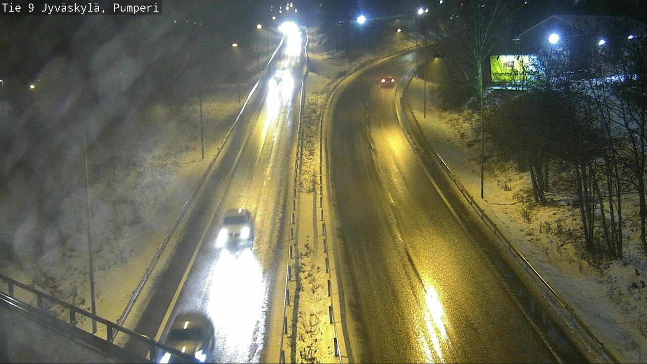 Weather Camera Image Väg 9 Jyväskylä, Pumperi, Jyväskylä, Keski-Suomi
