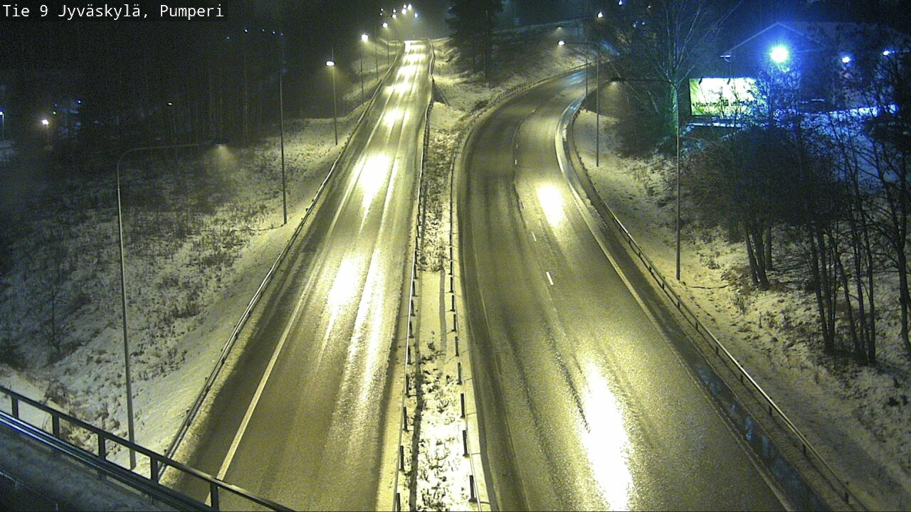Weather Camera Image Väg 9 Jyväskylä, Pumperi, Jyväskylä, Keski-Suomi