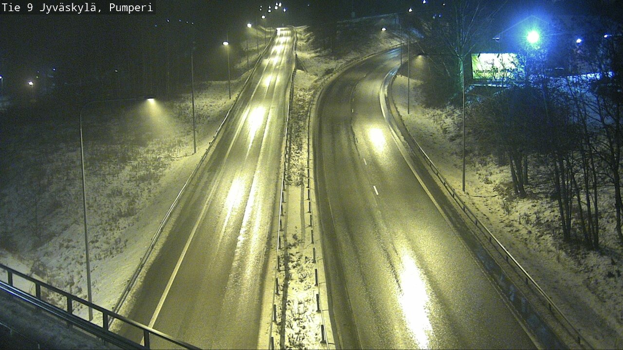 Weather Camera Image Väg 9 Jyväskylä, Pumperi, Jyväskylä, Keski-Suomi