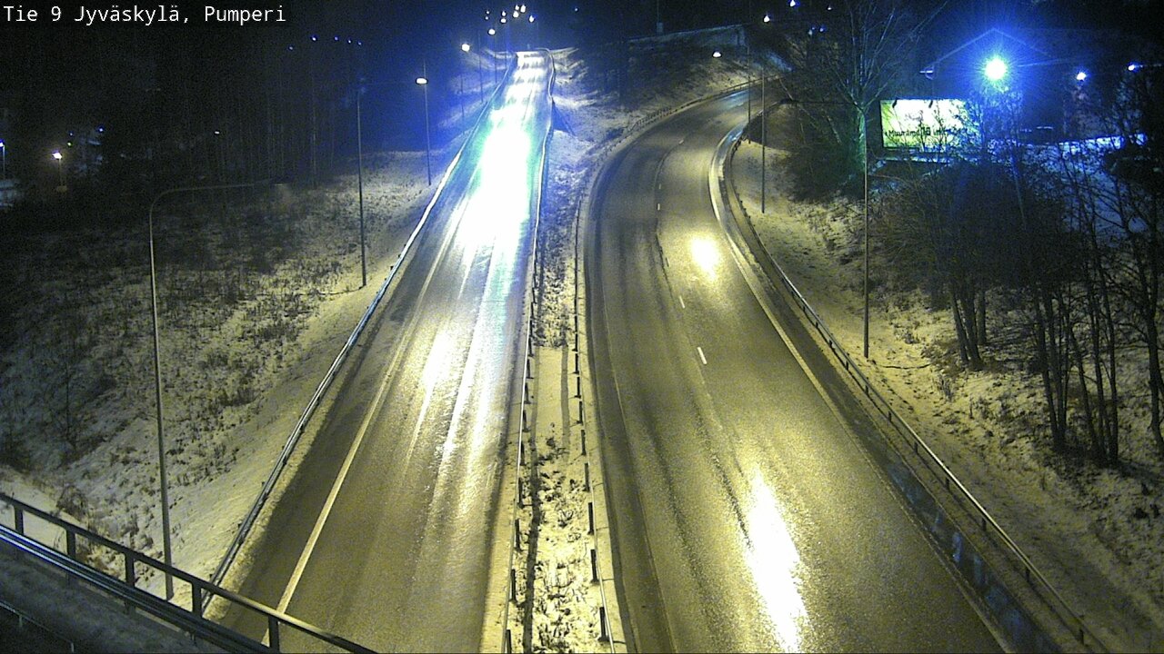 Weather Camera Image Väg 9 Jyväskylä, Pumperi, Jyväskylä, Keski-Suomi