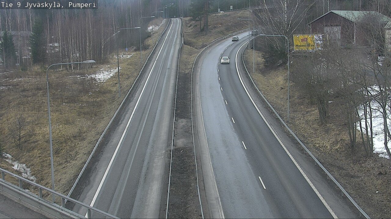 Weather Camera Image Väg 9 Jyväskylä, Pumperi, Jyväskylä, Keski-Suomi