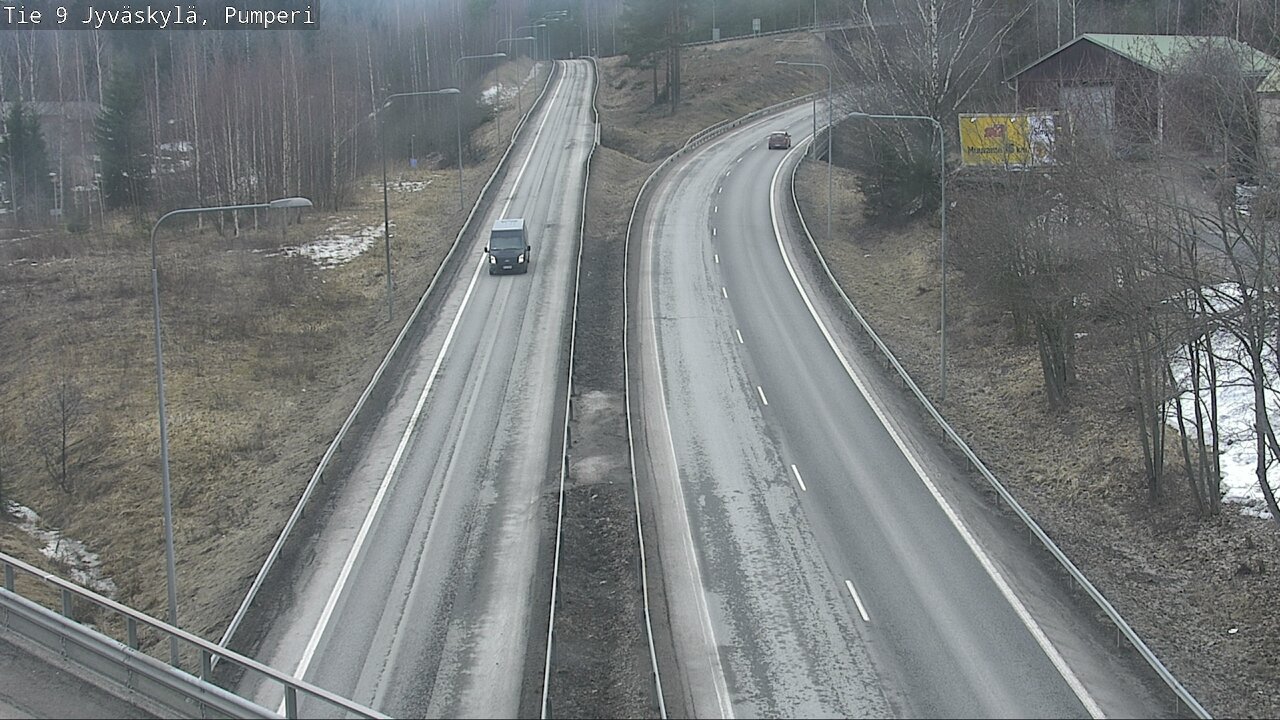 Weather Camera Image Väg 9 Jyväskylä, Pumperi, Jyväskylä, Keski-Suomi