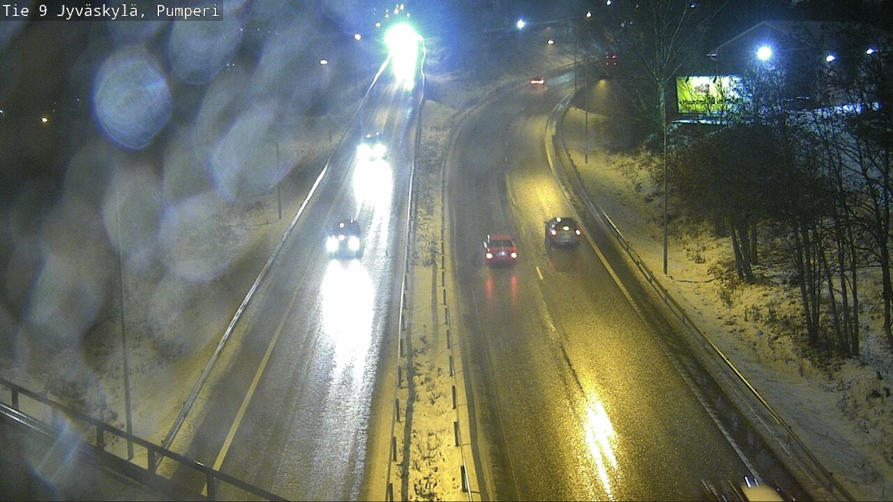 Weather Camera Image Väg 9 Jyväskylä, Pumperi, Jyväskylä, Keski-Suomi
