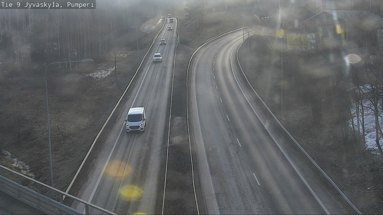 Weather Camera Image Väg 9 Jyväskylä, Pumperi, Jyväskylä, Keski-Suomi