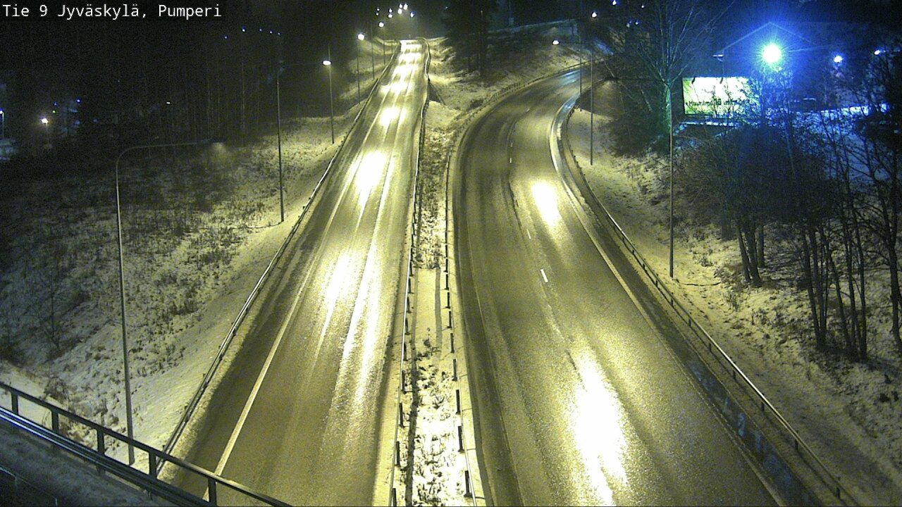 Weather Camera Image Väg 9 Jyväskylä, Pumperi, Jyväskylä, Keski-Suomi