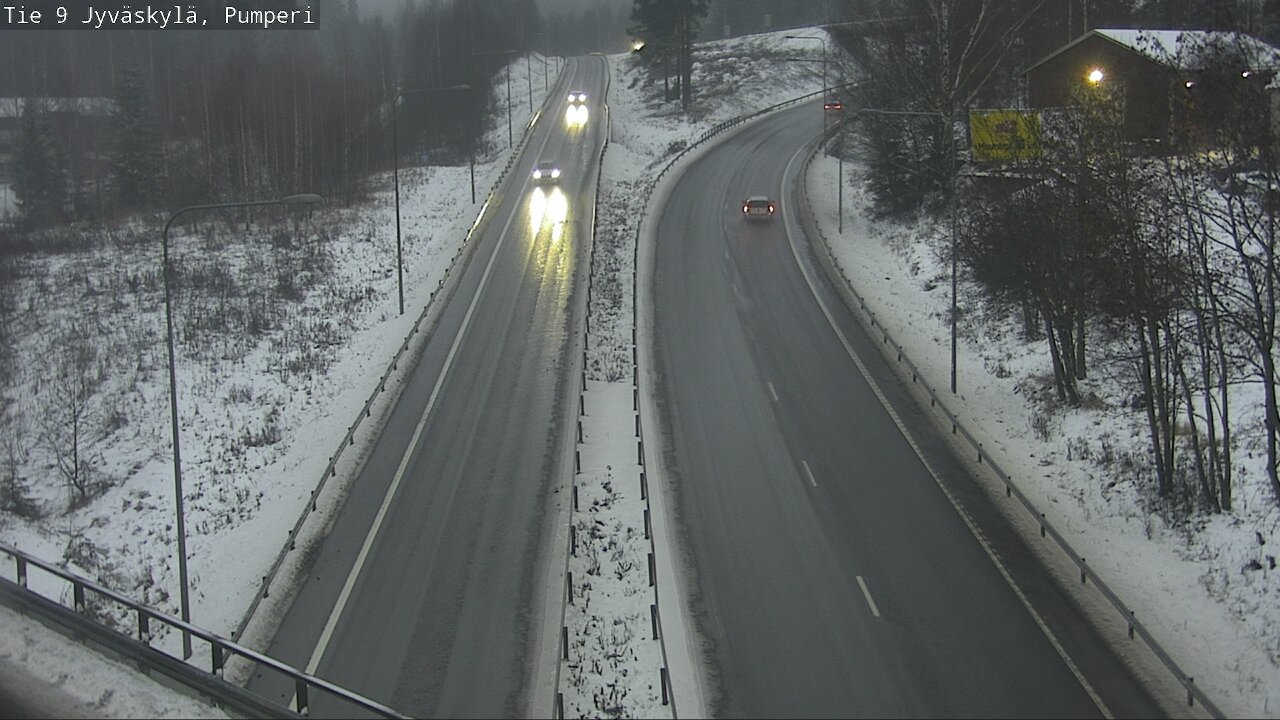 Weather Camera Image Väg 9 Jyväskylä, Pumperi, Jyväskylä, Keski-Suomi