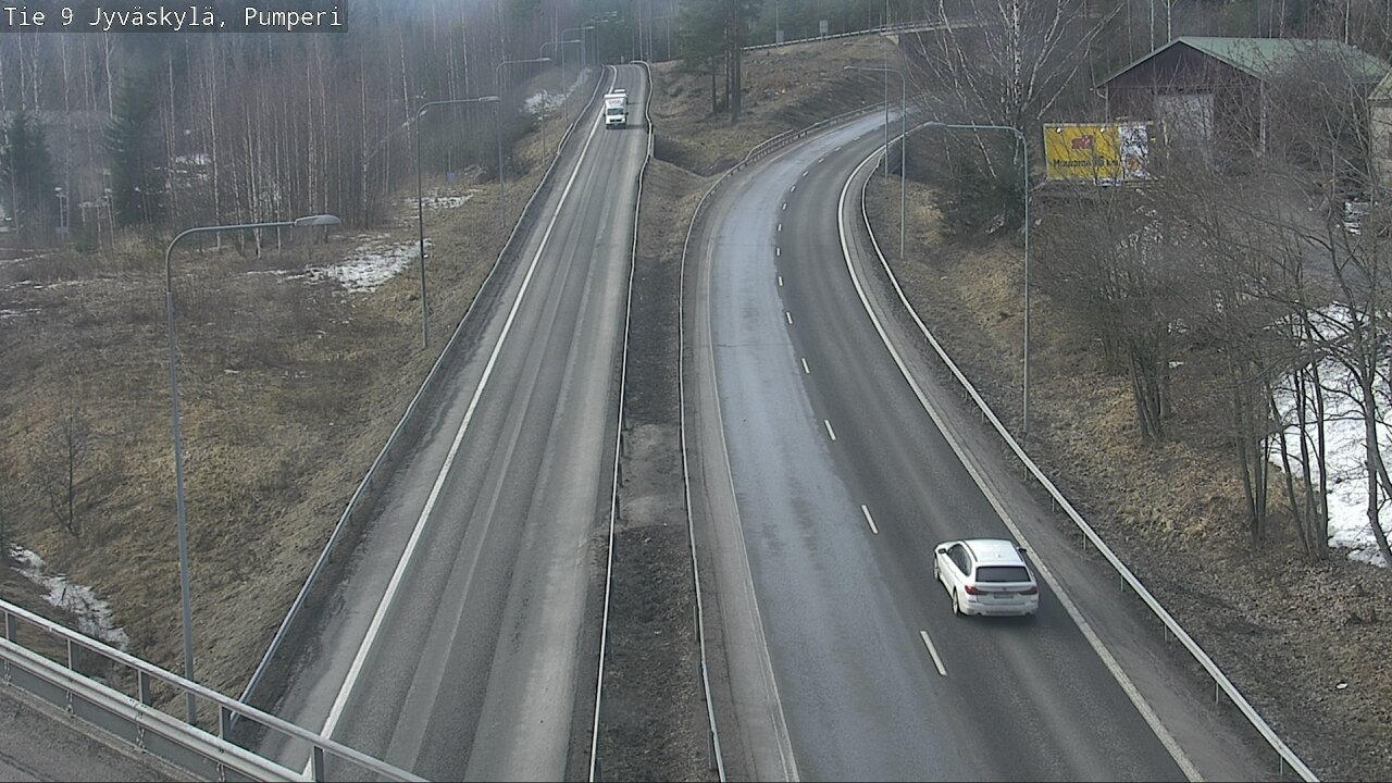 Weather Camera Image Väg 9 Jyväskylä, Pumperi, Jyväskylä, Keski-Suomi