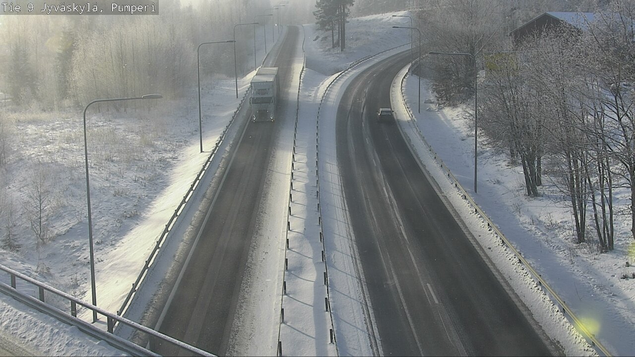 Weather Camera Image Road 9 Jyväskylä, Pumperi, Jyväskylä, Keski-Suomi