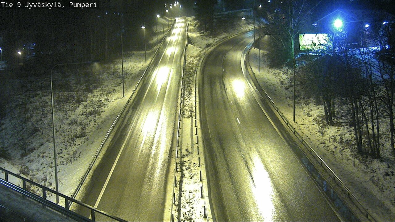 Weather Camera Image Väg 9 Jyväskylä, Pumperi, Jyväskylä, Keski-Suomi