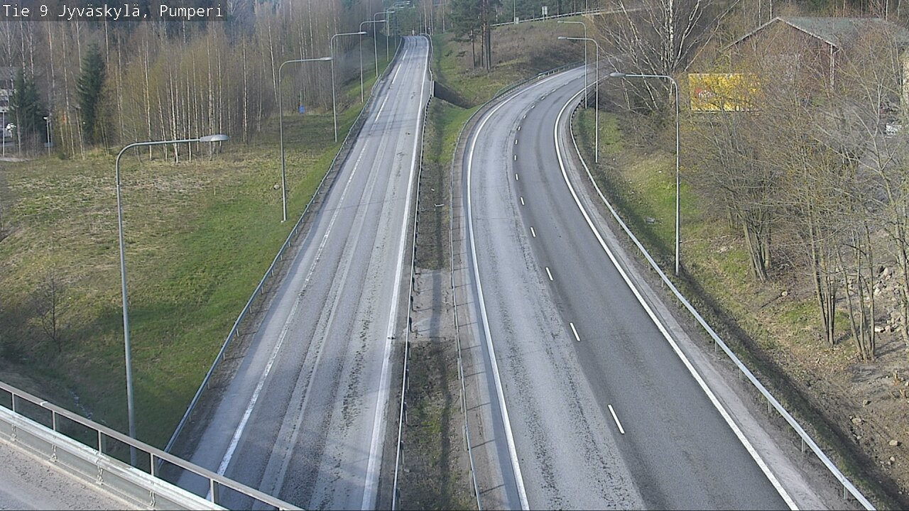 Weather Camera Image Road 9 Jyväskylä, Pumperi, Jyväskylä, Keski-Suomi