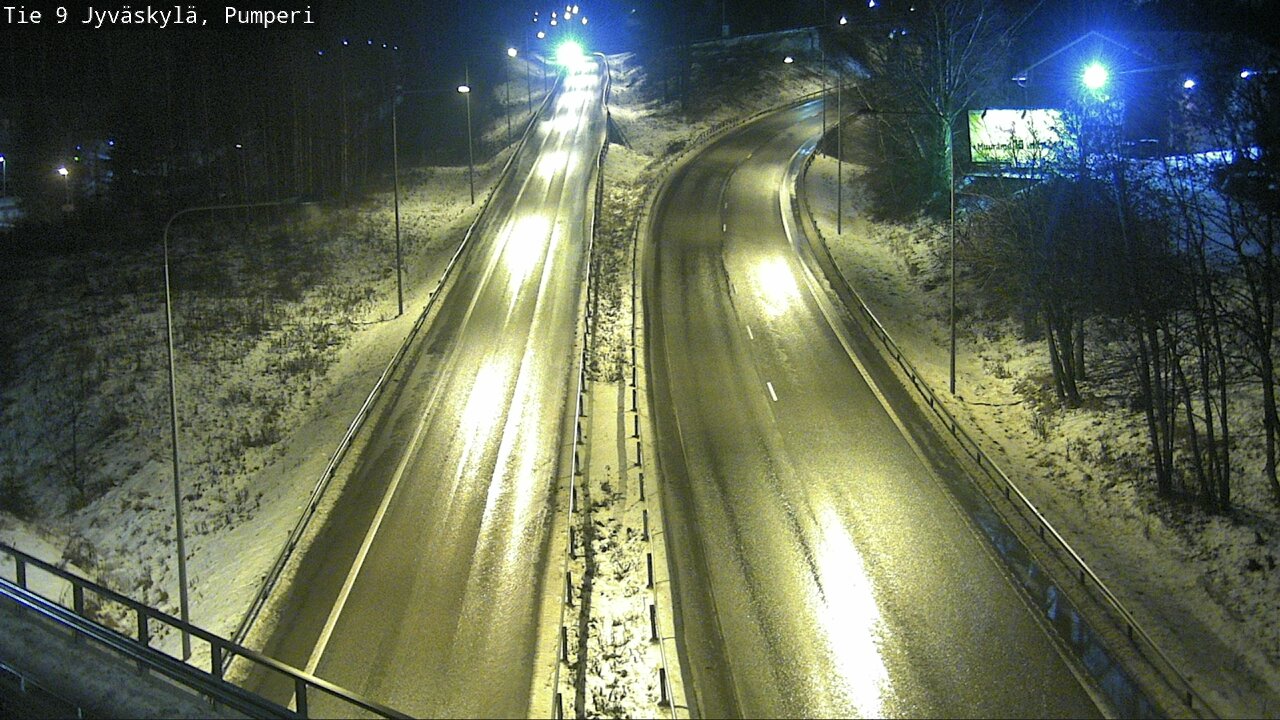 Weather Camera Image Väg 9 Jyväskylä, Pumperi, Jyväskylä, Keski-Suomi