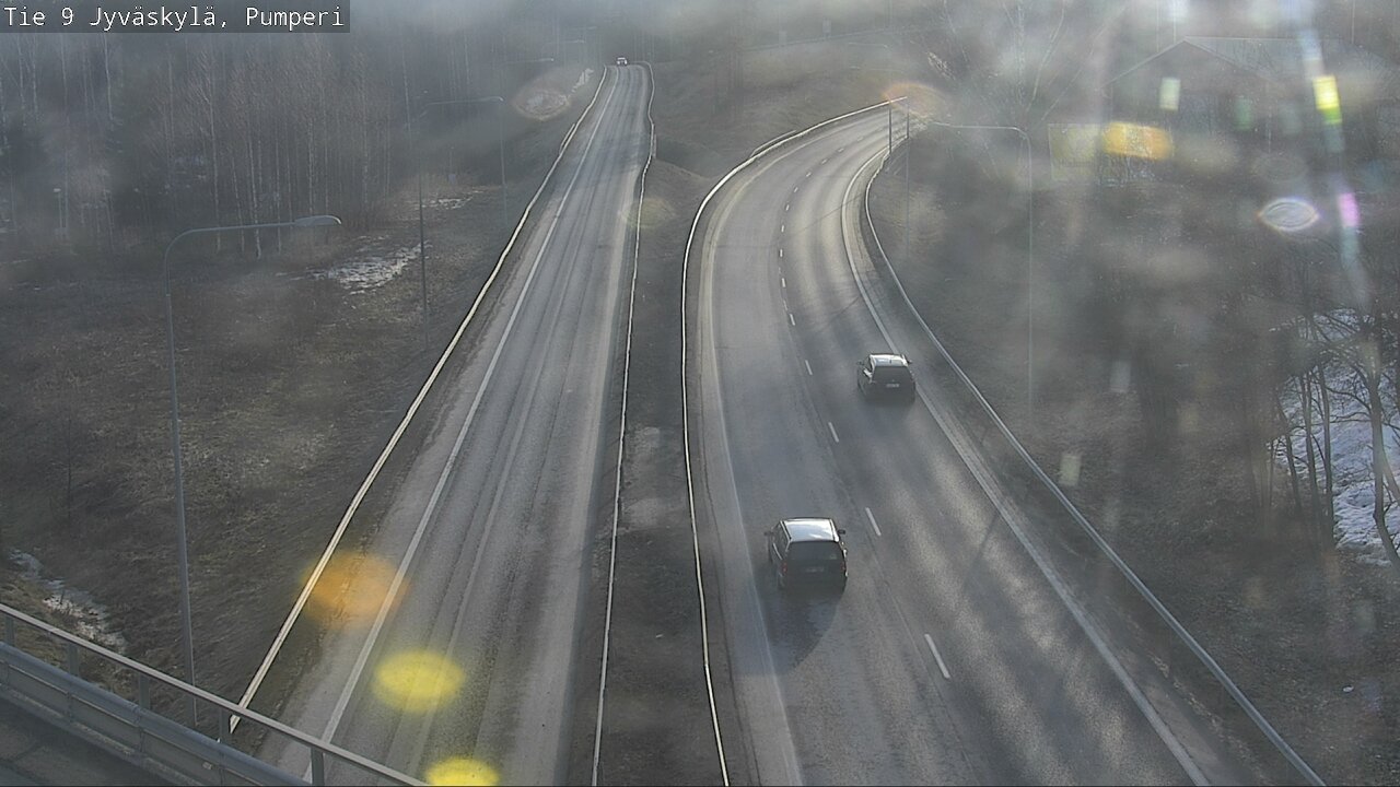 Weather Camera Image Väg 9 Jyväskylä, Pumperi, Jyväskylä, Keski-Suomi