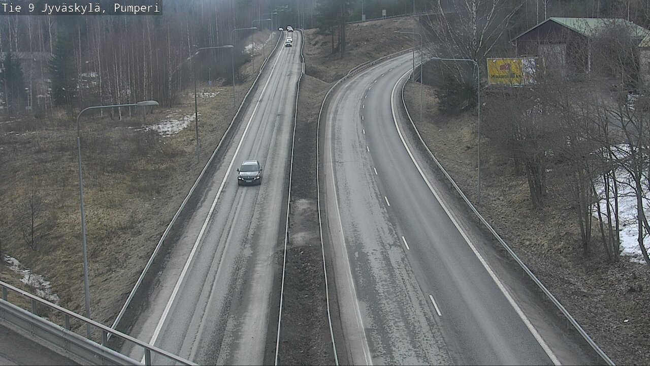 Weather Camera Image Väg 9 Jyväskylä, Pumperi, Jyväskylä, Keski-Suomi
