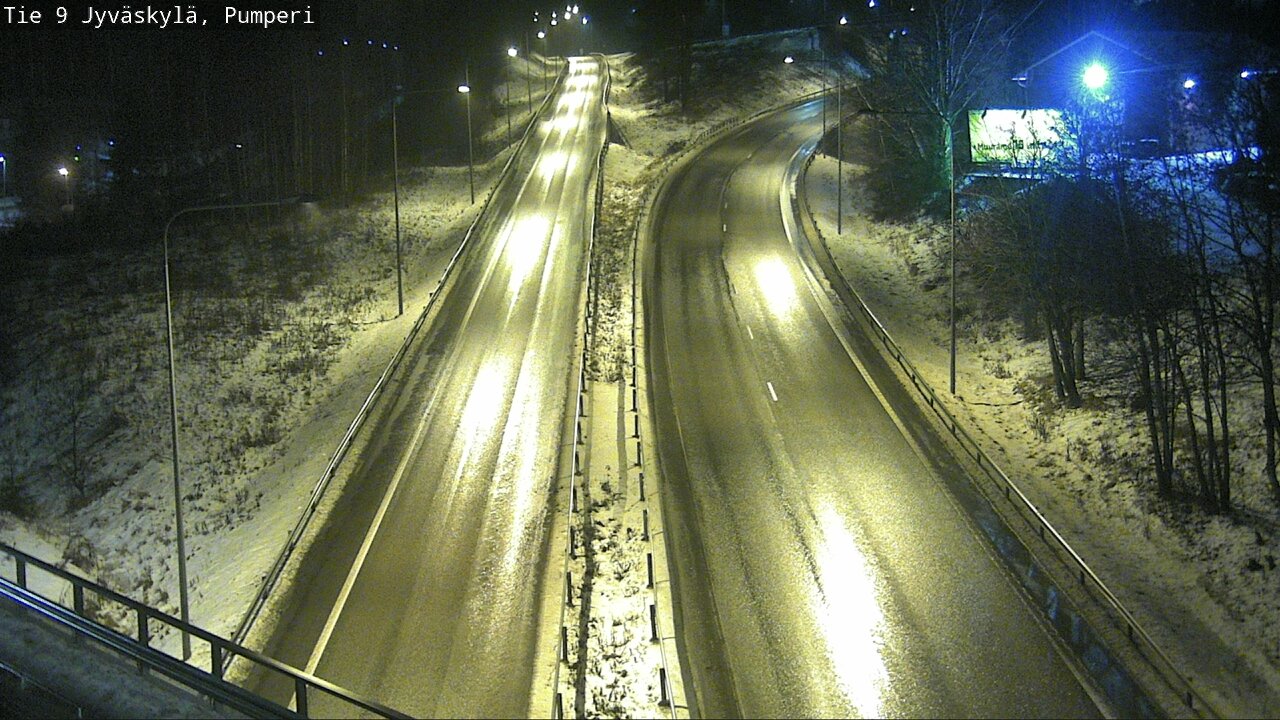 Weather Camera Image Väg 9 Jyväskylä, Pumperi, Jyväskylä, Keski-Suomi
