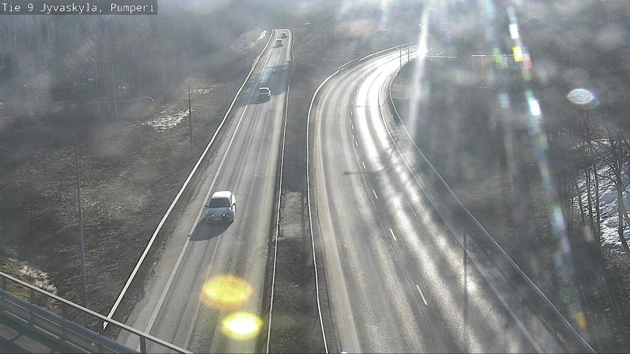 Weather Camera Image Väg 9 Jyväskylä, Pumperi, Jyväskylä, Keski-Suomi