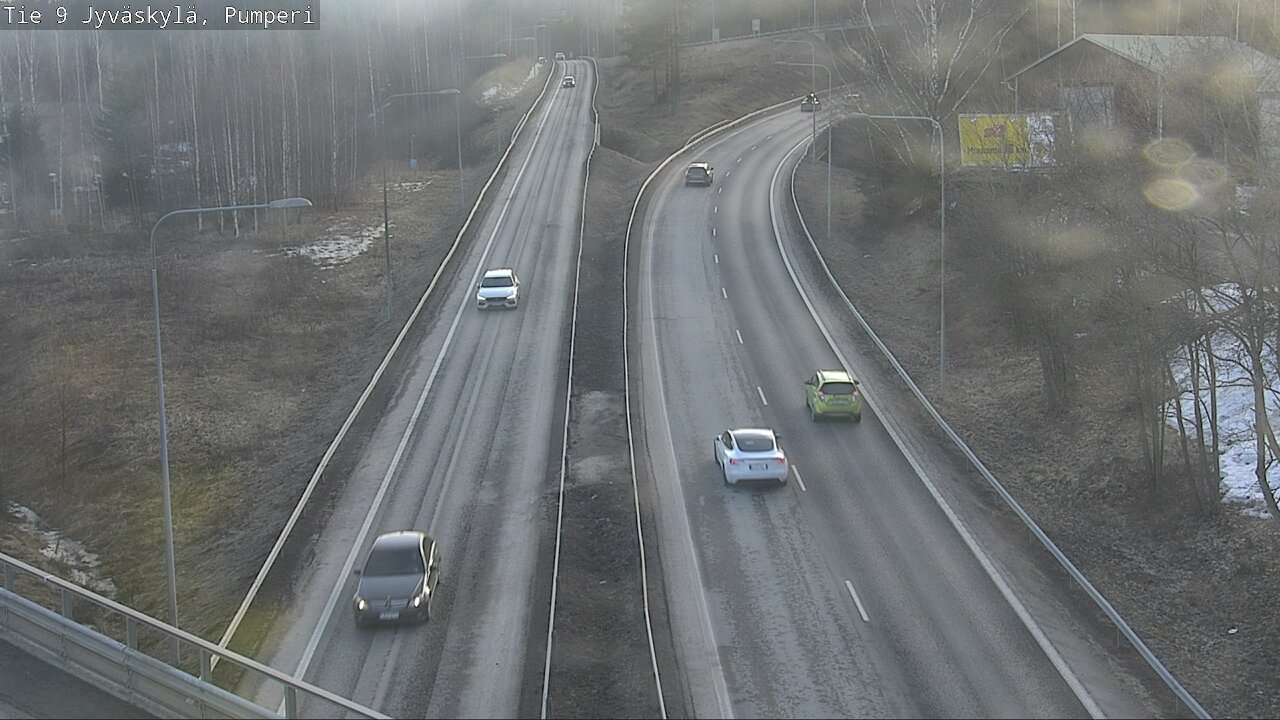 Weather Camera Image Road 9 Jyväskylä, Pumperi, Jyväskylä, Keski-Suomi