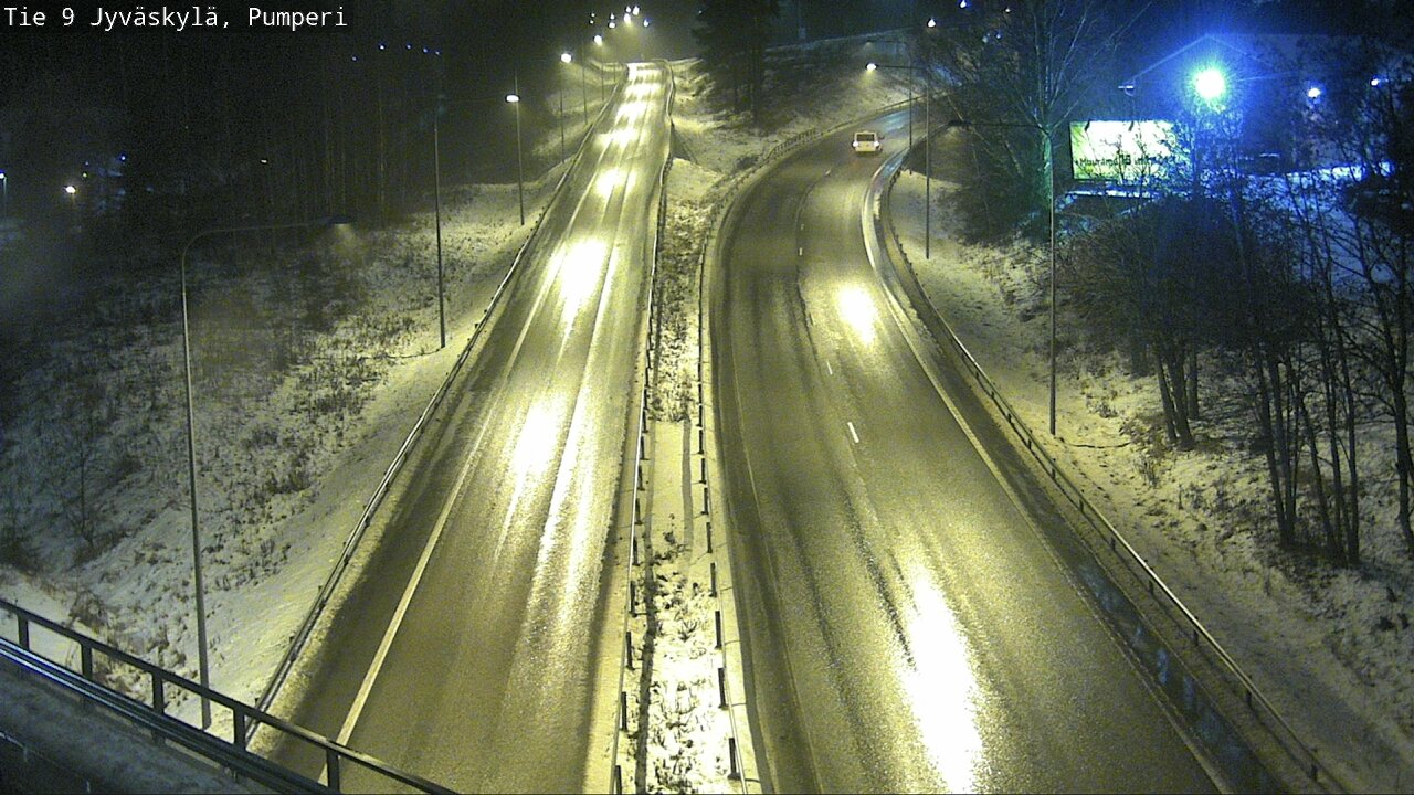 Weather Camera Image Väg 9 Jyväskylä, Pumperi, Jyväskylä, Keski-Suomi
