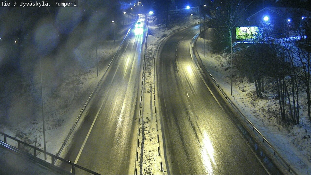 Weather Camera Image Väg 9 Jyväskylä, Pumperi, Jyväskylä, Keski-Suomi