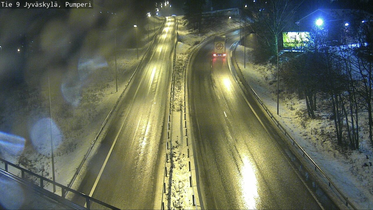 Weather Camera Image Väg 9 Jyväskylä, Pumperi, Jyväskylä, Keski-Suomi