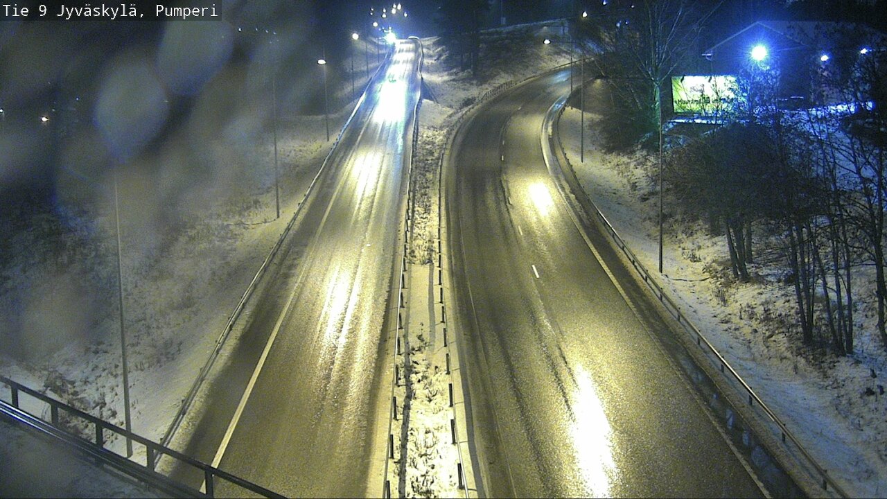 Weather Camera Image Väg 9 Jyväskylä, Pumperi, Jyväskylä, Keski-Suomi