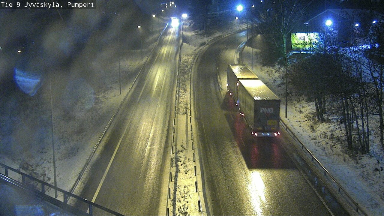 Weather Camera Image Väg 9 Jyväskylä, Pumperi, Jyväskylä, Keski-Suomi