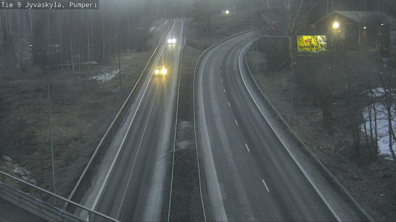 Weather Camera Image Road 9 Jyväskylä, Pumperi, Jyväskylä, Keski-Suomi