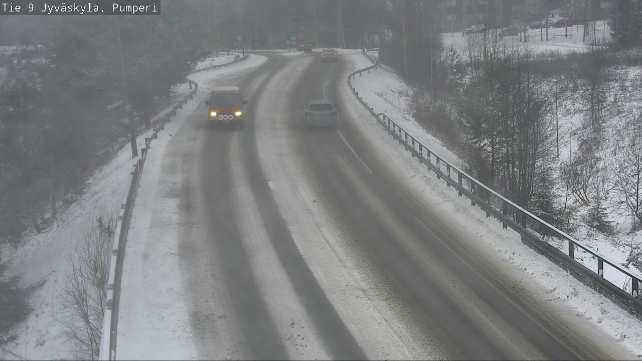Weather Camera Image Väg 9 Jyväskylä, Pumperi, Jyväskylä, Keski-Suomi