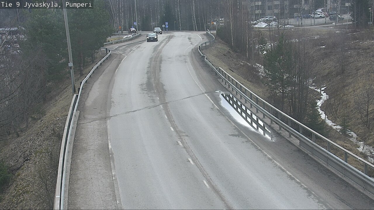 Weather Camera Image Road 9 Jyväskylä, Pumperi, Jyväskylä, Keski-Suomi