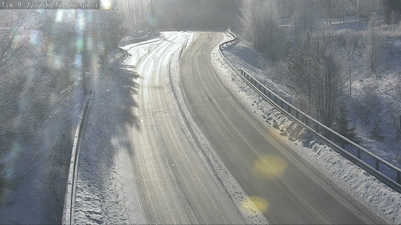 Weather Camera Image Väg 9 Jyväskylä, Pumperi, Jyväskylä, Keski-Suomi