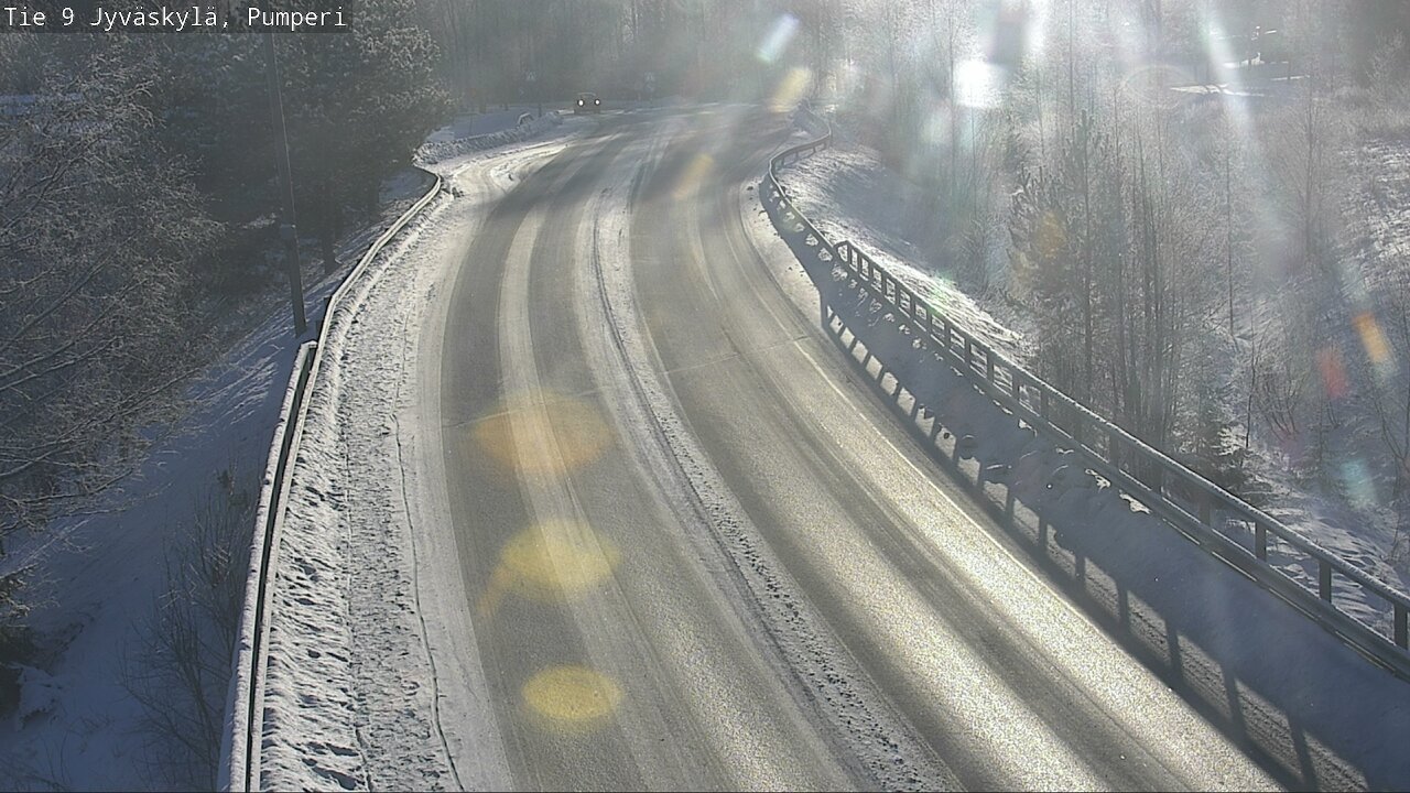 Weather Camera Image Väg 9 Jyväskylä, Pumperi, Jyväskylä, Keski-Suomi