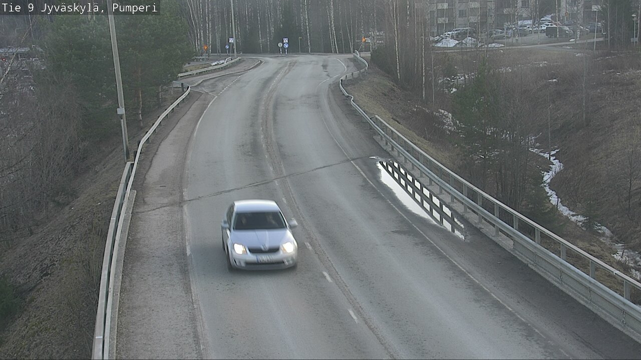 Weather Camera Image Väg 9 Jyväskylä, Pumperi, Jyväskylä, Keski-Suomi