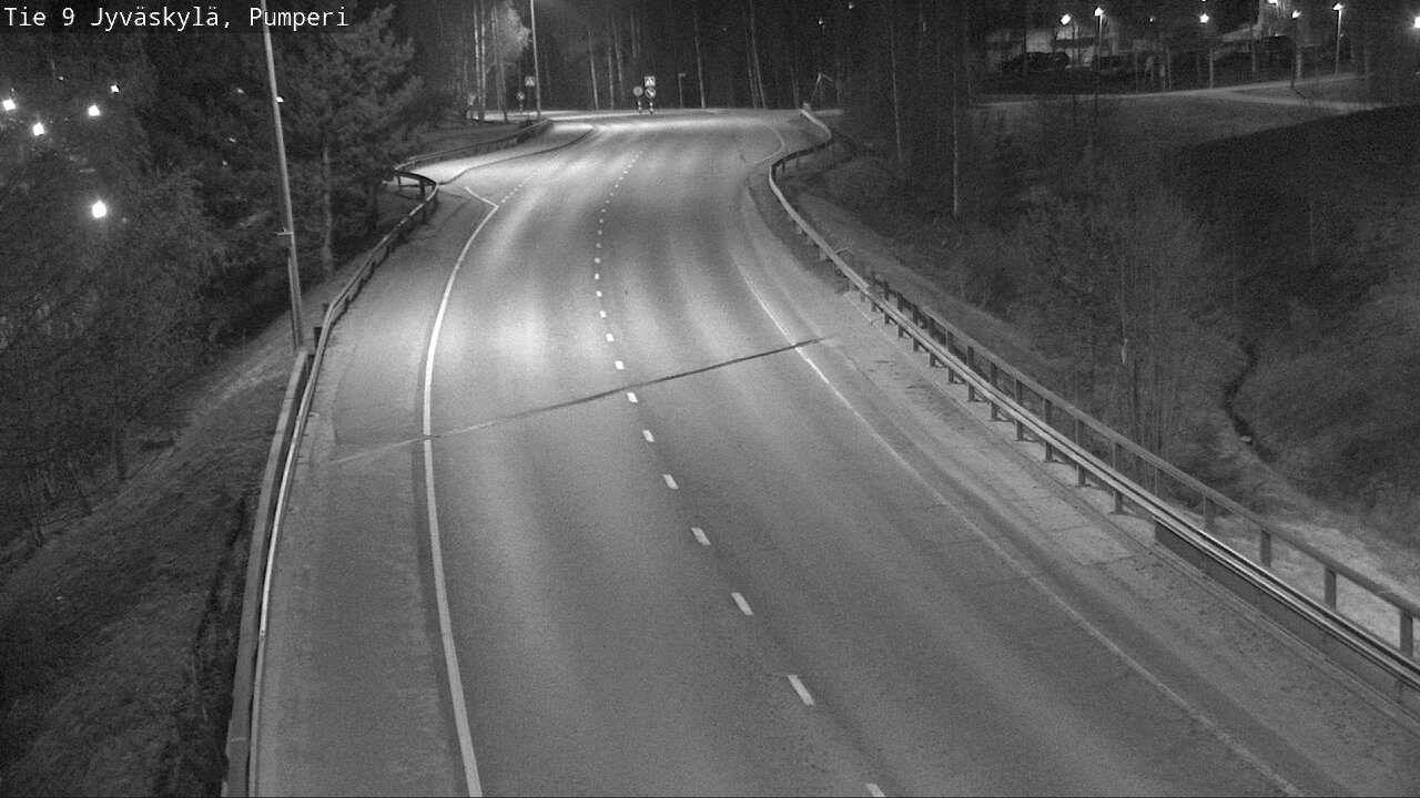 Weather Camera Image Väg 9 Jyväskylä, Pumperi, Jyväskylä, Keski-Suomi