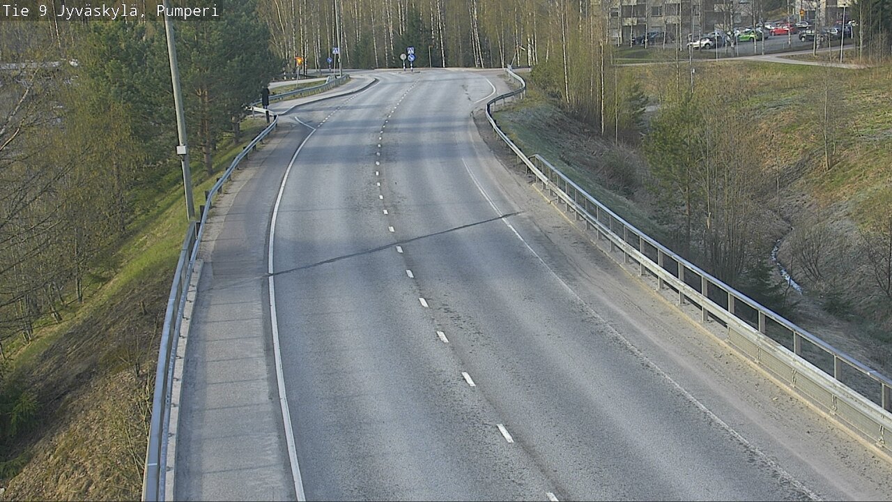 Weather Camera Image Road 9 Jyväskylä, Pumperi, Jyväskylä, Keski-Suomi