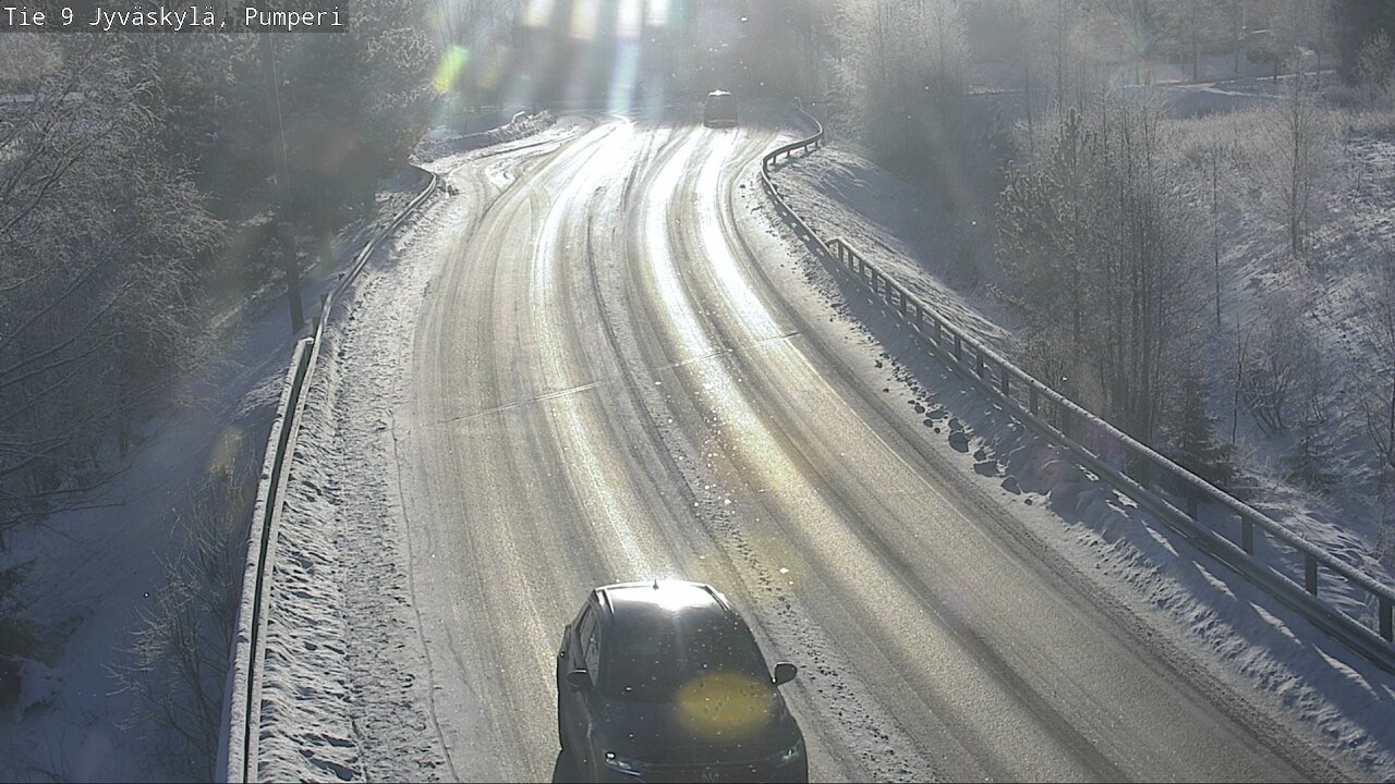 Weather Camera Image Väg 9 Jyväskylä, Pumperi, Jyväskylä, Keski-Suomi