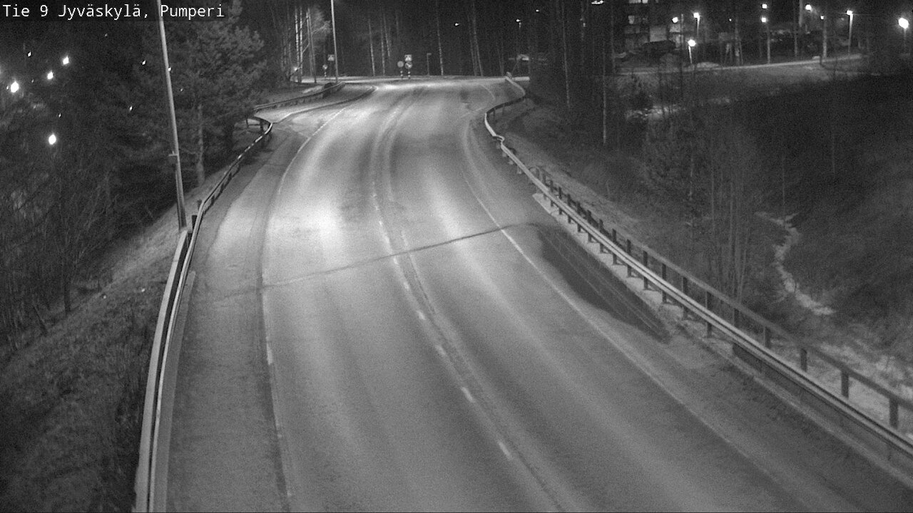 Weather Camera Image Väg 9 Jyväskylä, Pumperi, Jyväskylä, Keski-Suomi