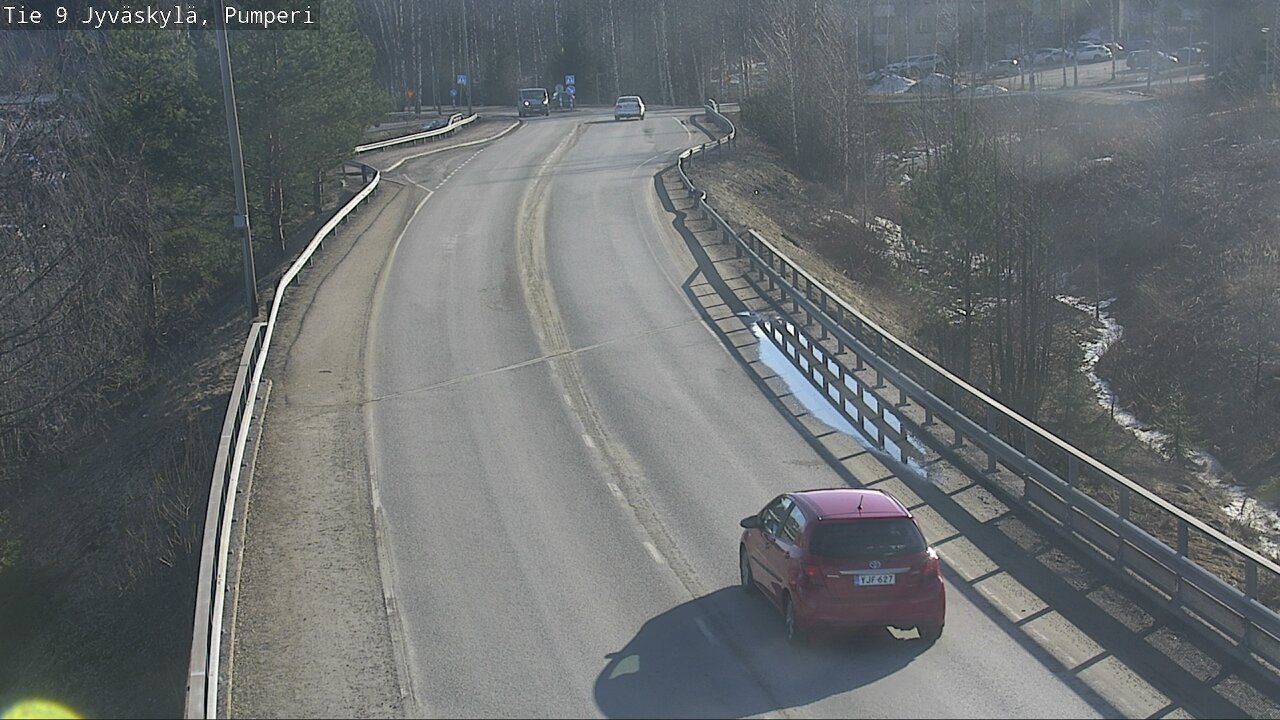 Weather Camera Image Road 9 Jyväskylä, Pumperi, Jyväskylä, Keski-Suomi