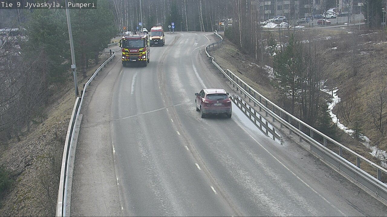 Weather Camera Image Road 9 Jyväskylä, Pumperi, Jyväskylä, Keski-Suomi