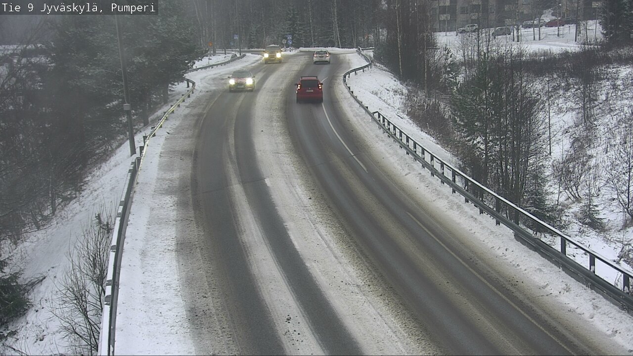 Weather Camera Image Väg 9 Jyväskylä, Pumperi, Jyväskylä, Keski-Suomi