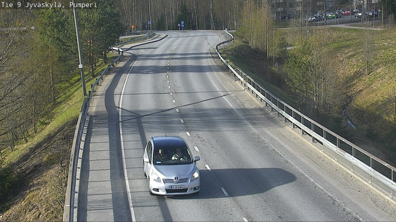 Weather Camera Image Väg 9 Jyväskylä, Pumperi, Jyväskylä, Keski-Suomi