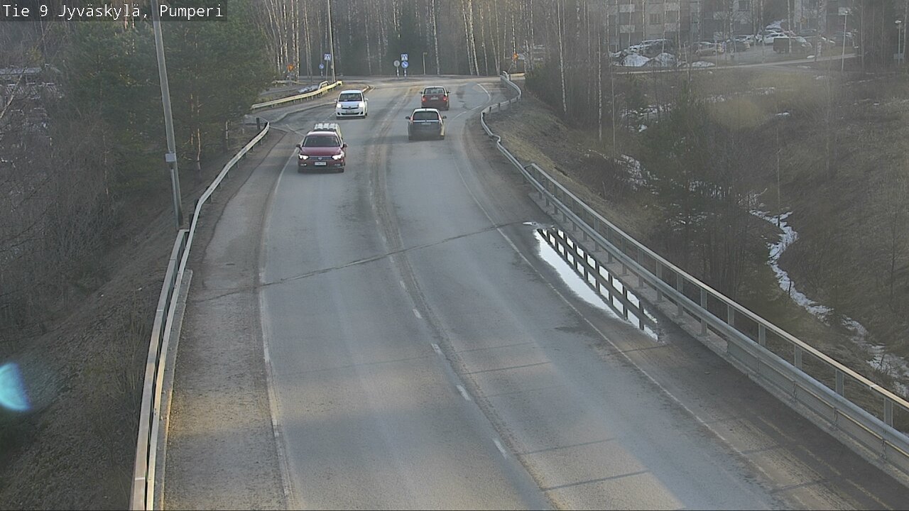 Weather Camera Image Väg 9 Jyväskylä, Pumperi, Jyväskylä, Keski-Suomi