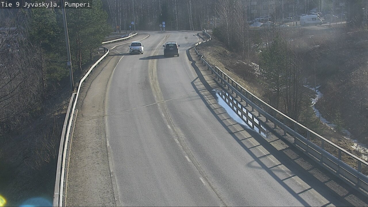 Weather Camera Image Road 9 Jyväskylä, Pumperi, Jyväskylä, Keski-Suomi