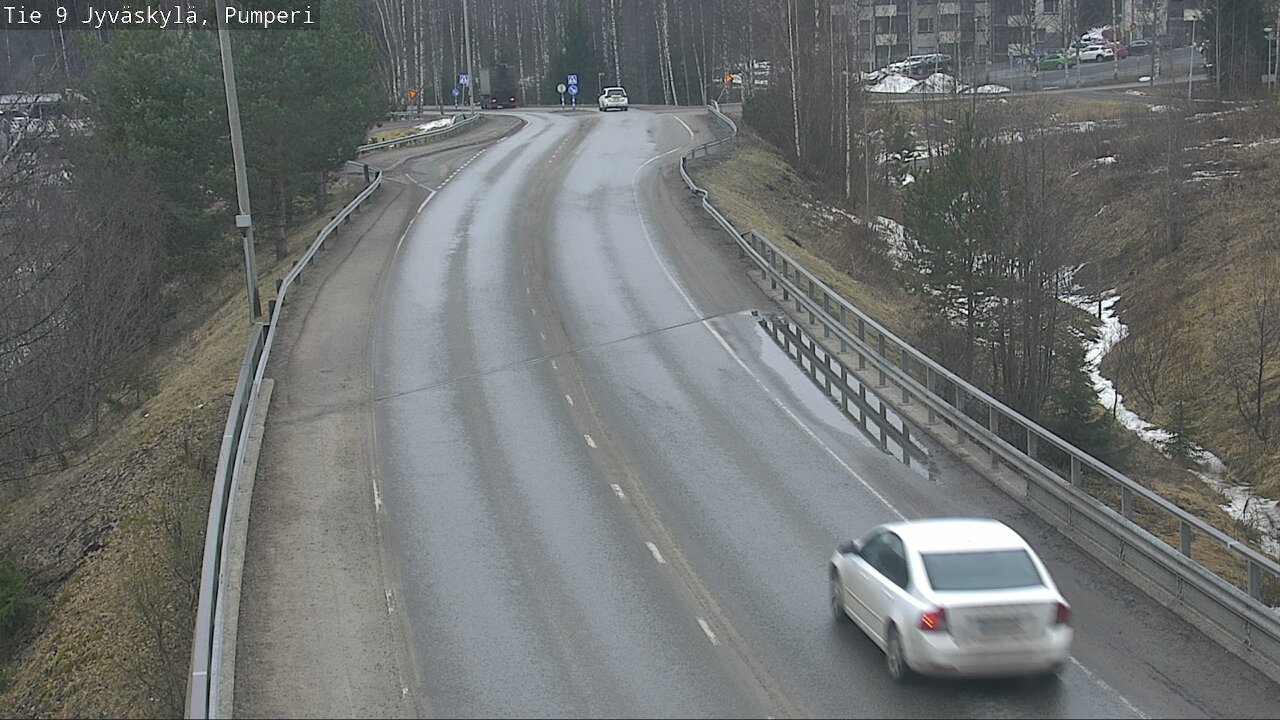 Weather Camera Image Road 9 Jyväskylä, Pumperi, Jyväskylä, Keski-Suomi