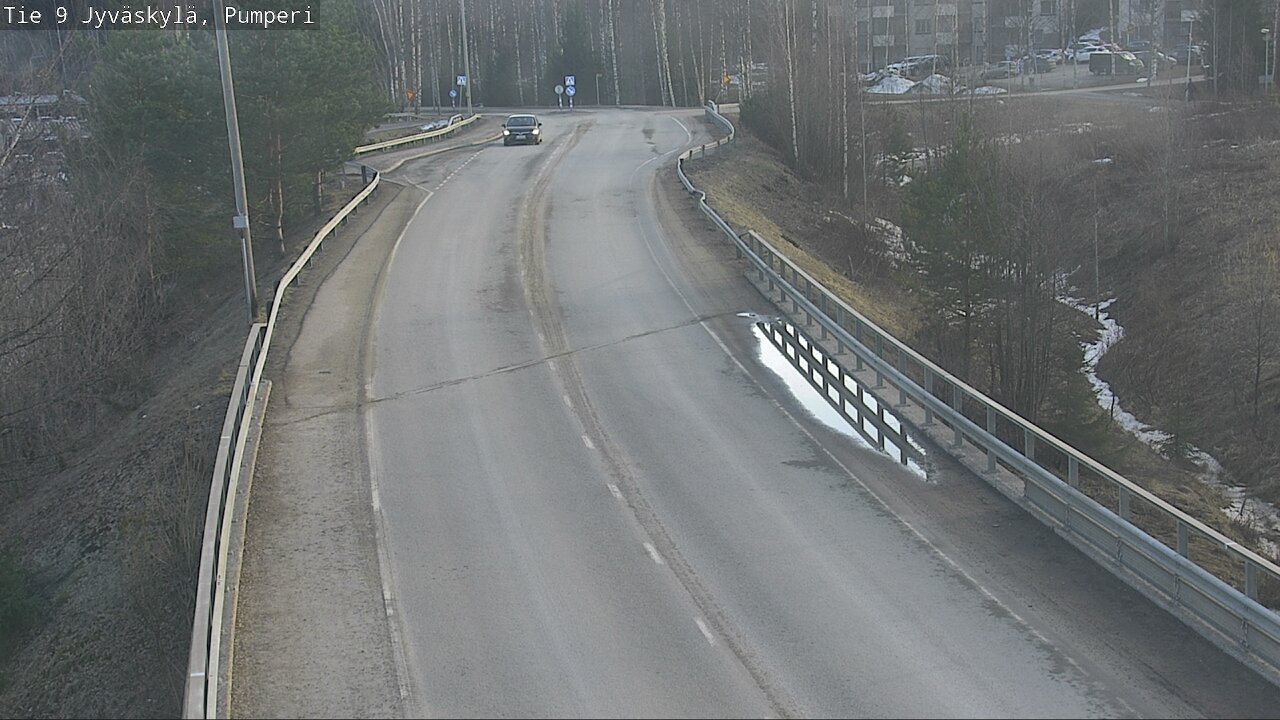Weather Camera Image Road 9 Jyväskylä, Pumperi, Jyväskylä, Keski-Suomi