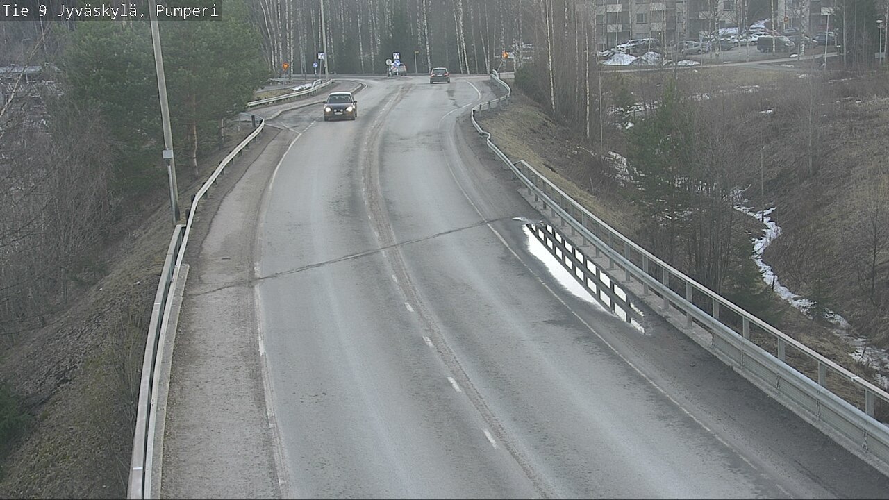 Weather Camera Image Väg 9 Jyväskylä, Pumperi, Jyväskylä, Keski-Suomi