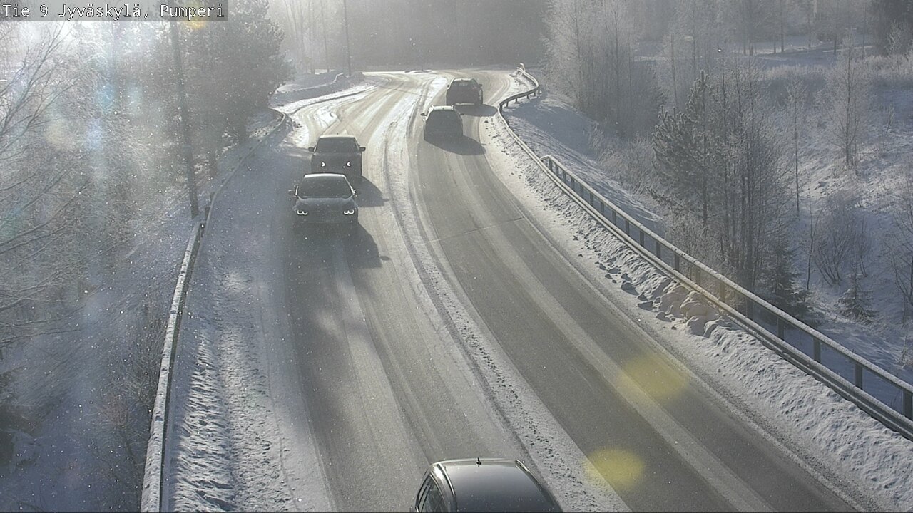 Weather Camera Image Väg 9 Jyväskylä, Pumperi, Jyväskylä, Keski-Suomi