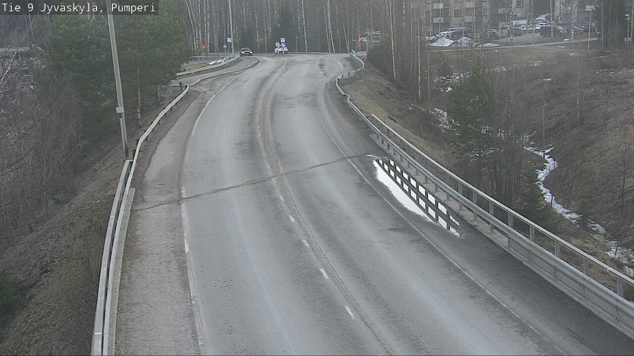 Weather Camera Image Väg 9 Jyväskylä, Pumperi, Jyväskylä, Keski-Suomi