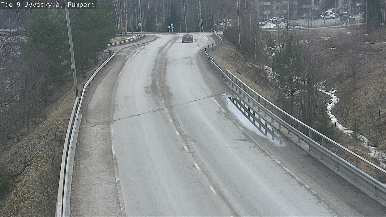 Weather Camera Image Road 9 Jyväskylä, Pumperi, Jyväskylä, Keski-Suomi