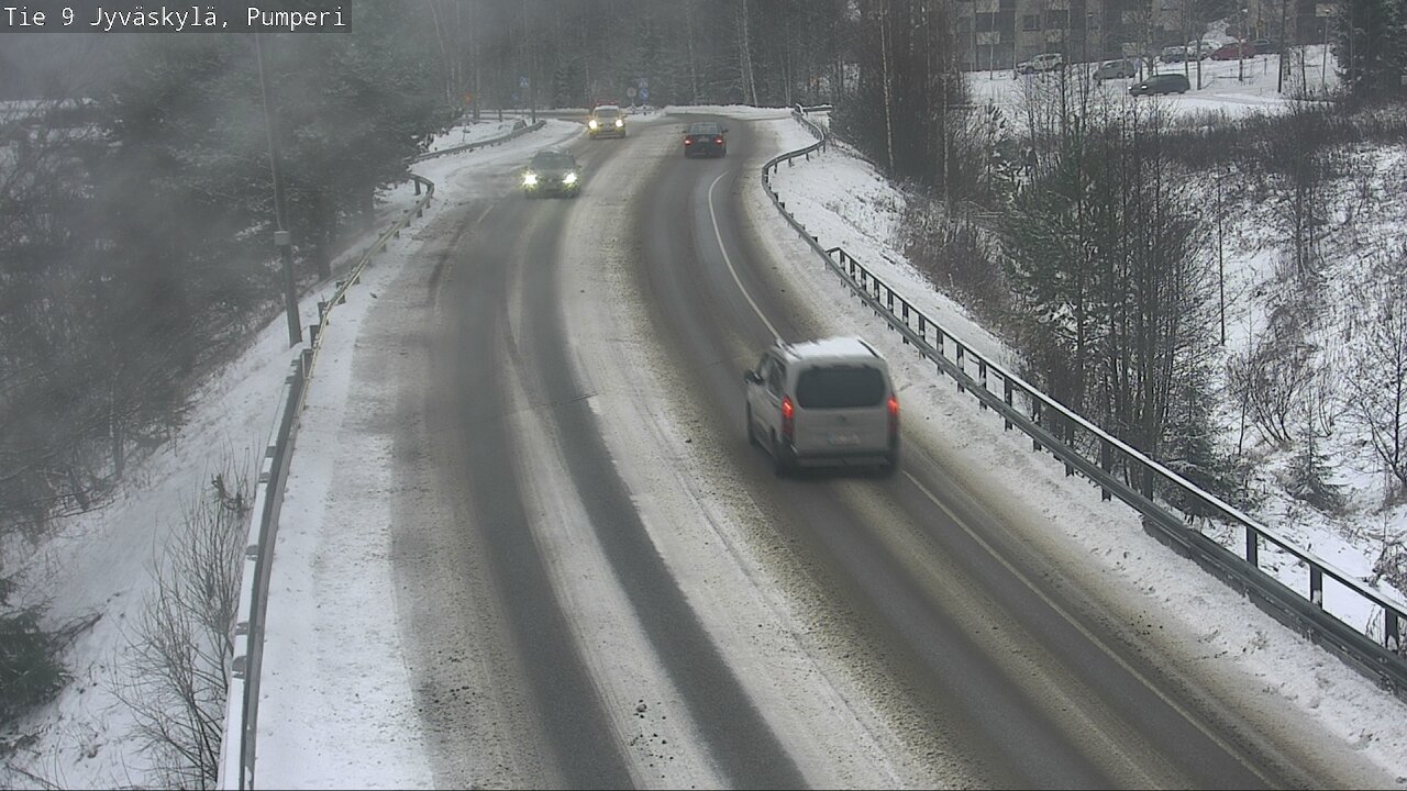 Weather Camera Image Väg 9 Jyväskylä, Pumperi, Jyväskylä, Keski-Suomi