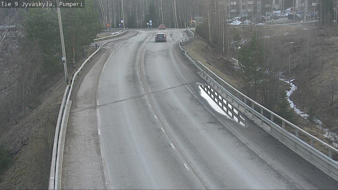 Weather Camera Image Väg 9 Jyväskylä, Pumperi, Jyväskylä, Keski-Suomi