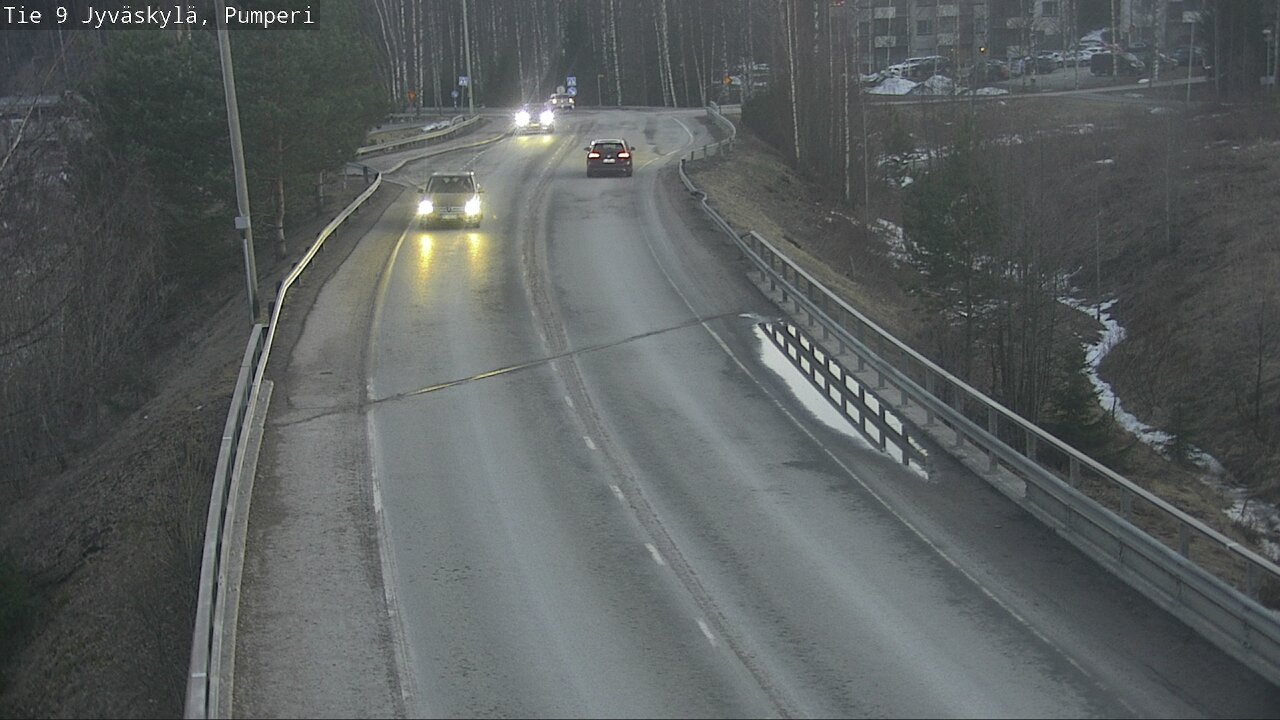 Weather Camera Image Väg 9 Jyväskylä, Pumperi, Jyväskylä, Keski-Suomi